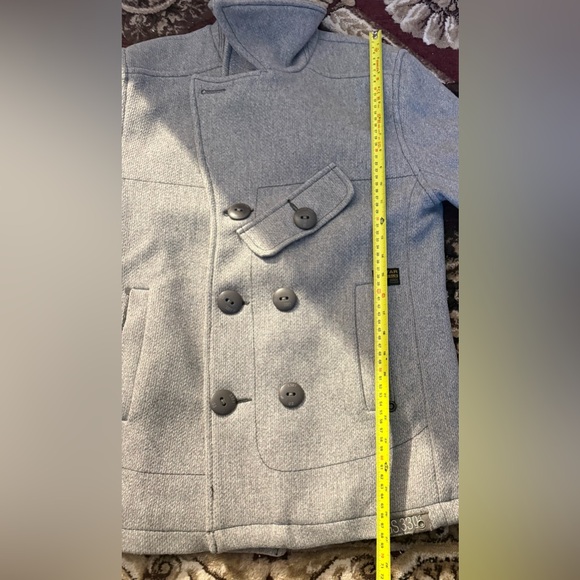 G-Star Men's Gray Wool Military Jacket - Picture 9 of 13